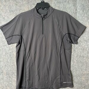 Noble Equestrian Men 2XL Men's Gray‎ Performance horse ridding Shirt